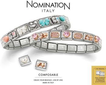 Nomination Link zawieszka charms Rose Gold 9K Gwiazda z białymi cyrkoniami 430305 50. Spersonalizuj swoją bransoletkę Nomination dodając do niej element z kolekcji COMPOSABLE (2).jpg